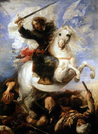 Juan Martin Cabezalero St James the Great in the Battle of Clavijo France oil painting art